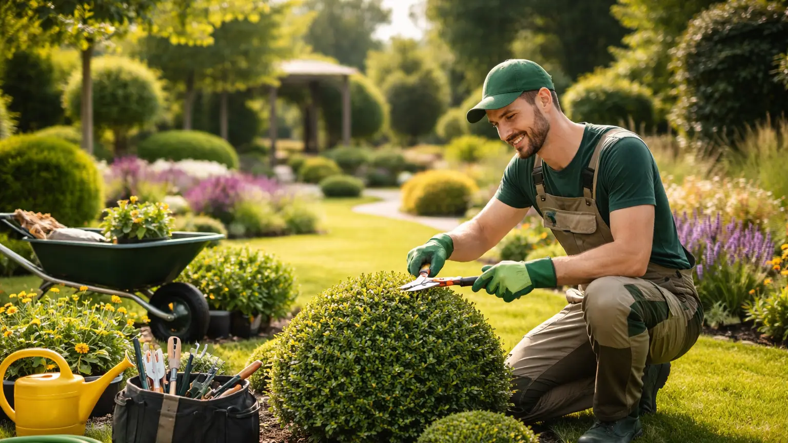 Professionele hovenier